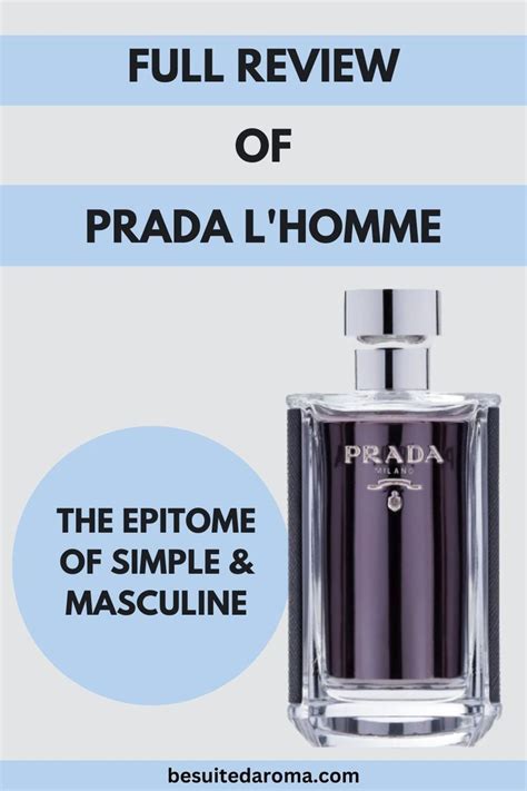 how much prada l'homme to apply|Prada l'homme performance review.